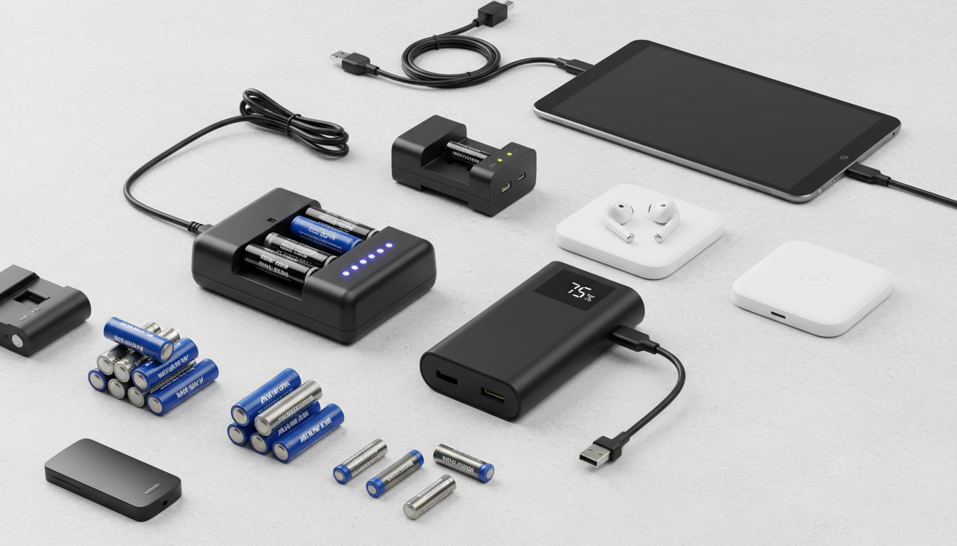 Batterier & opladere