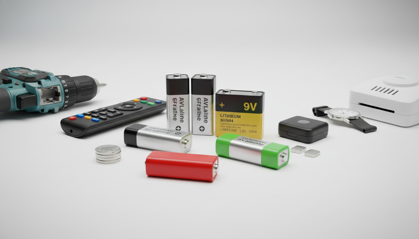 9V & specialbatterier